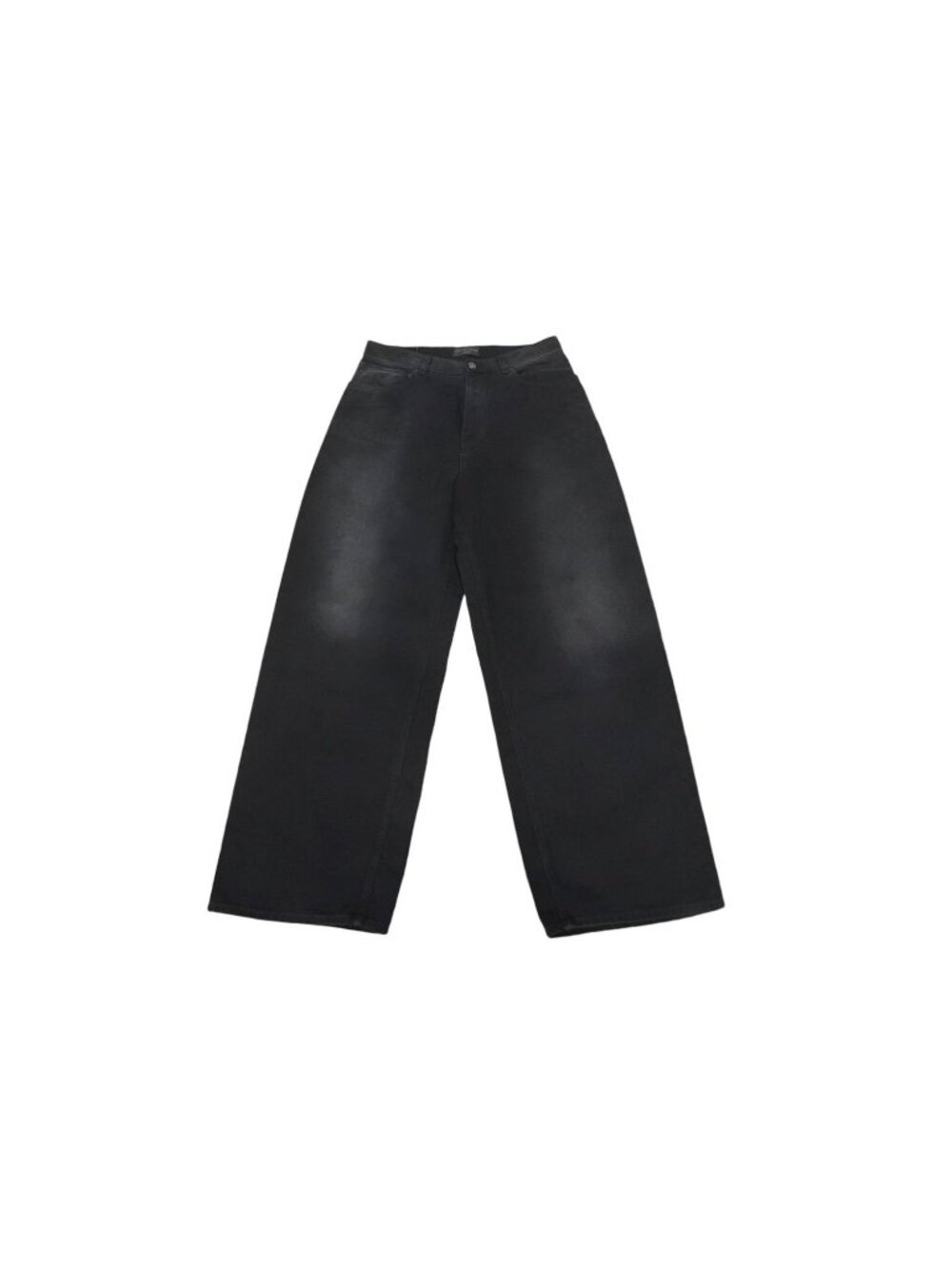 Balenciaga Denim Baggy Large Fit Pants S Washed